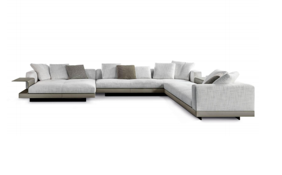 Minotti fabric sofa