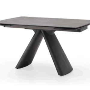 Elegant Extendable T - Shaped Pedestal Dining Table